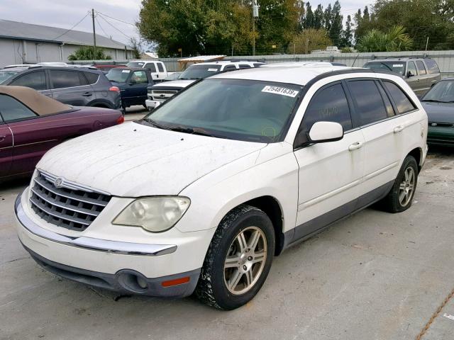 2A8GM68X47R196279 - 2007 CHRYSLER PACIFICA T WHITE photo 2