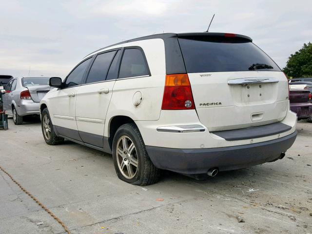 2A8GM68X47R196279 - 2007 CHRYSLER PACIFICA T WHITE photo 3