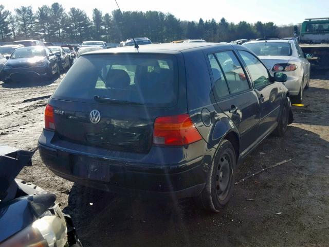 9BWFK61J834009367 - 2003 VOLKSWAGEN GOLF GL BLACK photo 4