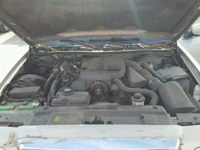 2MEFM75V18X637793 - 2008 MERCURY GRAND MARQ GRAY photo 7