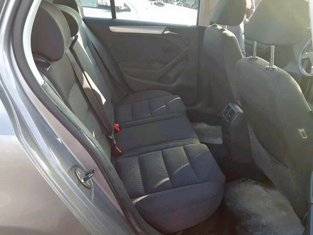 WVWNM7AJ2CW239481 - 2012 VOLKSWAGEN GOLF 灰色 照片 6