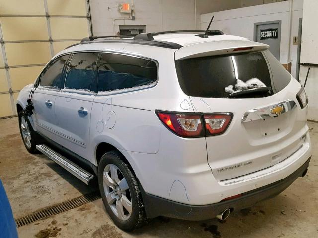 1GNKVJKD0HJ175572 - 2017 CHEVROLET TRAVERSE P WHITE photo 3