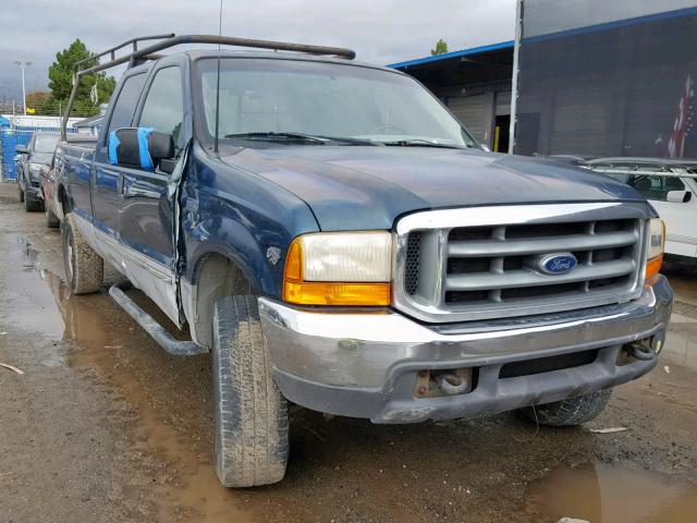 1FTSW31S6XEE00537 - 1999 FORD F350 SRW S BLUE photo 1