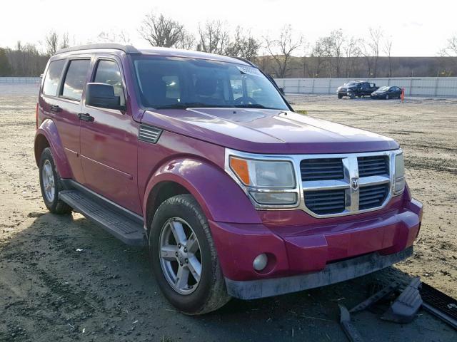 1D8GU58K47W663389 - 2007 DODGE NITRO SLT PINK photo 1