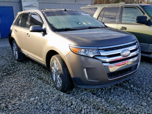 2FMDK3KC2CBA15375 - 2012 FORD EDGE LIMIT CHARCOAL photo 1