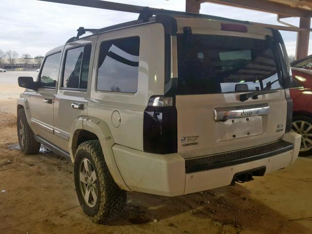1J8HH58258C150266 - 2008 JEEP COMMANDER WHITE photo 3