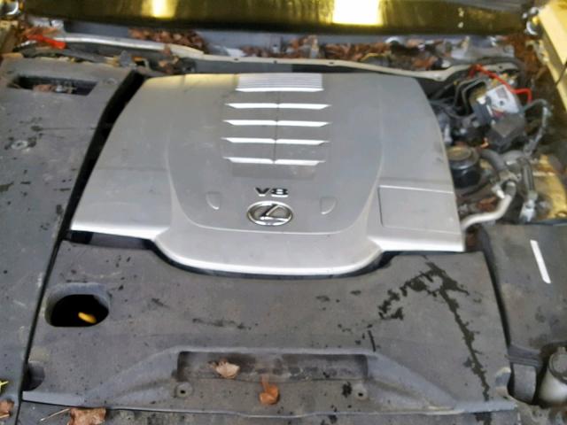 JTHGL46F275014552 - 2007 LEXUS LS 460L SILVER photo 7