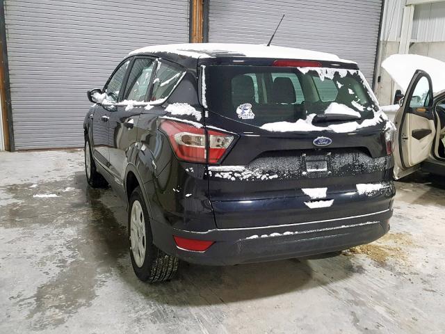 1FMCU0F76HUC21804 - 2017 FORD ESCAPE S BLACK photo 3