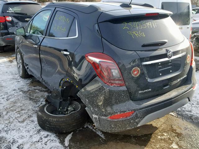 KL4CJASB5HB222185 - 2017 BUICK ENCORE PRE BLACK photo 3