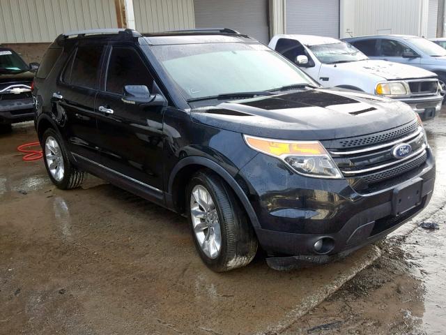 1FMHK7F89CGA57100 - 2012 FORD EXPLORER L BLACK photo 1