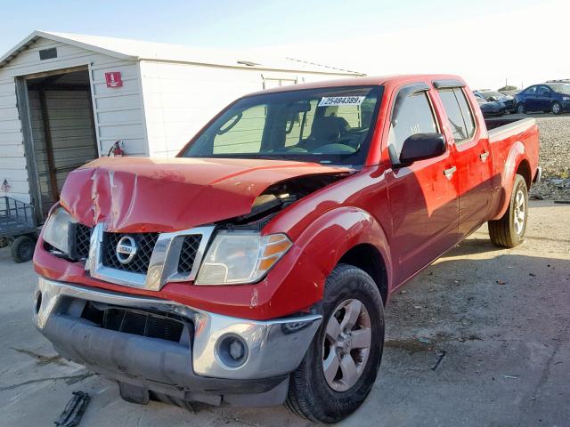 1N6AD09U89C404798 - 2009 NISSAN FRONTIER C RED photo 2