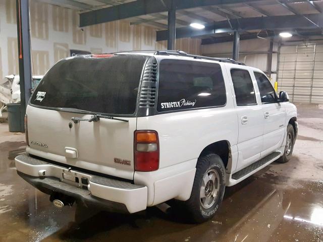 1GKFK66U43J164341 - 2003 GMC YUKON XL D WHITE photo 4