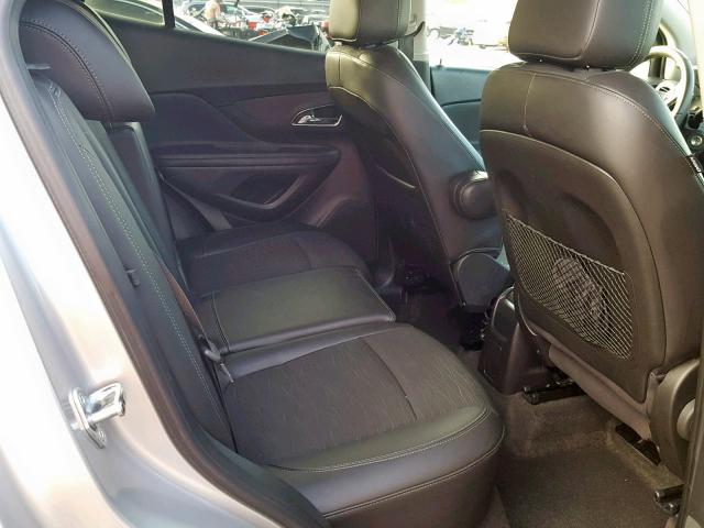 KL4CJASB9FB271158 - 2015 BUICK ENCORE SILVER photo 6