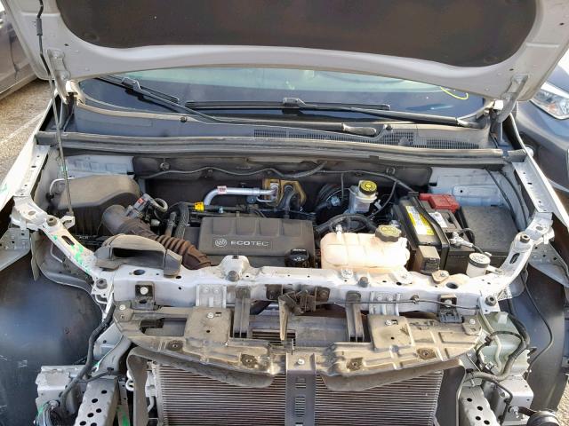 KL4CJASB9FB271158 - 2015 BUICK ENCORE SILVER photo 7