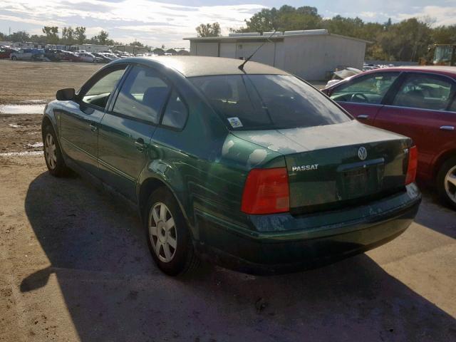 WVWPD63B4XE491186 - 1999 VOLKSWAGEN PASSAT GLX 绿色 照片 3