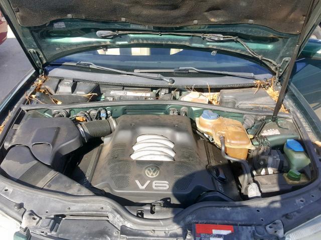 WVWPD63B4XE491186 - 1999 VOLKSWAGEN PASSAT GLX 绿色 照片 7