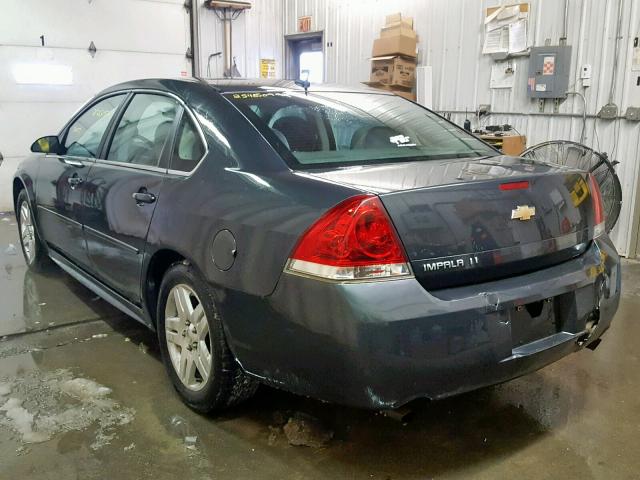 2G1WG5E36D1249508 - 2013 CHEVROLET IMPALA LT CHARCOAL photo 3