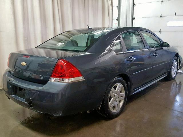 2G1WG5E36D1249508 - 2013 CHEVROLET IMPALA LT CHARCOAL photo 4