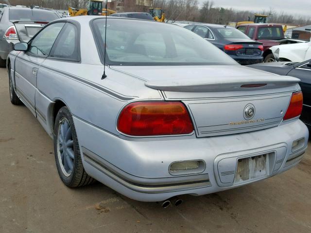 4C3AU52NXVE179000 - 1997 CHRYSLER SEBRING LX SILVER photo 3