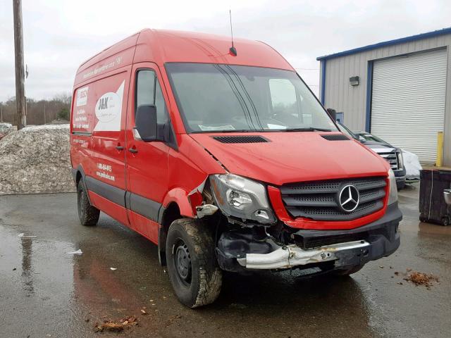 WD3PE7DD0GP325877 - 2016 MERCEDES-BENZ SPRINTER 2 RED photo 1