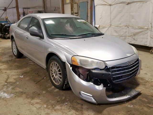 1C3EL46X84N344326 - 2004 CHRYSLER SEBRING LX SILVER photo 1