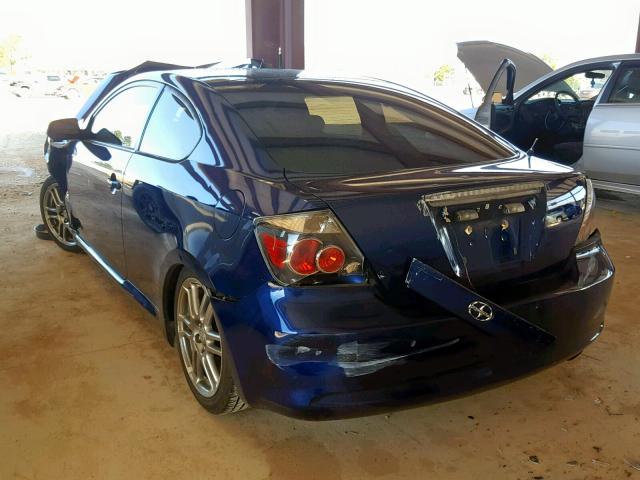 JTKDE167390278314 - 2009 TOYOTA SCION TC BLUE photo 3