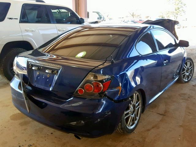 JTKDE167390278314 - 2009 TOYOTA SCION TC BLUE photo 4