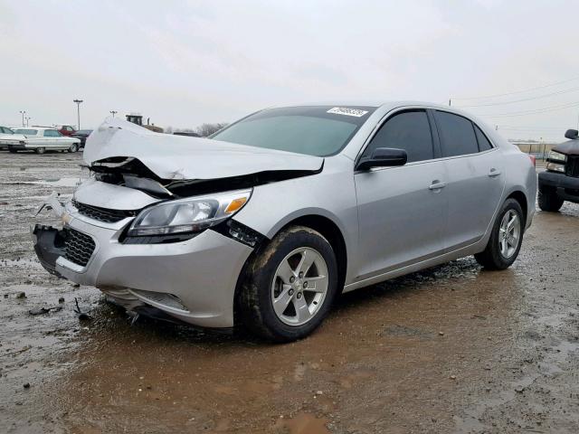 1G11B5SLXFF216052 - 2015 CHEVROLET MALIBU LS SILVER photo 2