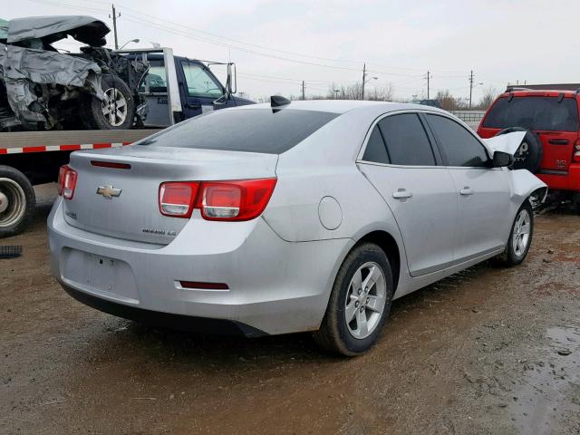 1G11B5SLXFF216052 - 2015 CHEVROLET MALIBU LS SILVER photo 4
