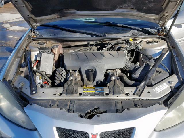 2G2WP552671190693 - 2007 PONTIAC GRAND PRIX SILVER photo 7