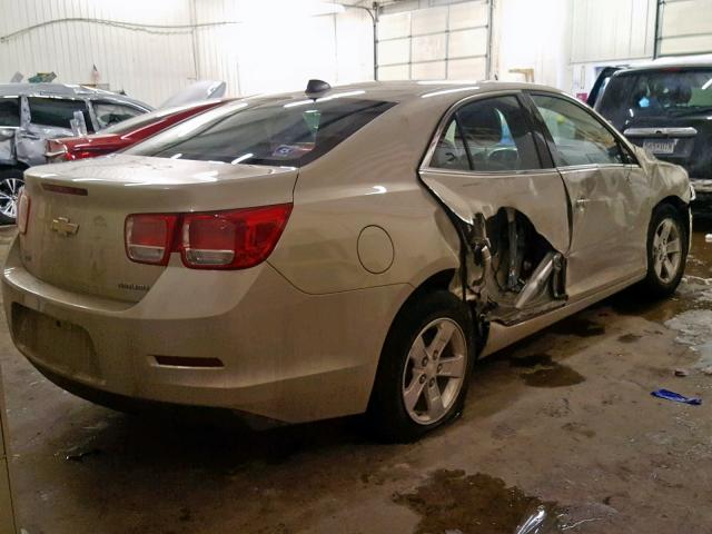 1G11B5SA3DF200304 - 2013 CHEVROLET MALIBU LS GOLD photo 4