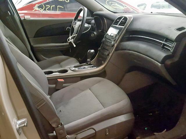 1G11B5SA3DF200304 - 2013 CHEVROLET MALIBU LS GOLD photo 5