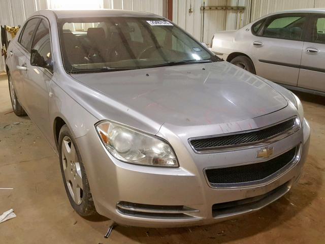 1G1ZJ57768F248596 - 2008 CHEVROLET MALIBU 2LT SILVER photo 1