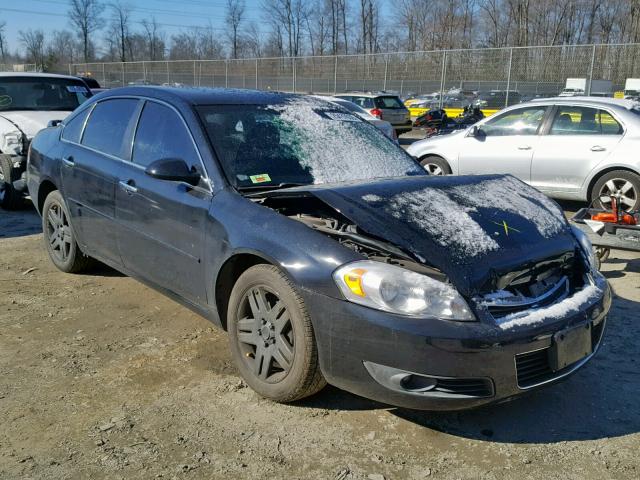 2G1WU58R479141418 - 2007 CHEVROLET IMPALA LTZ BLACK photo 1