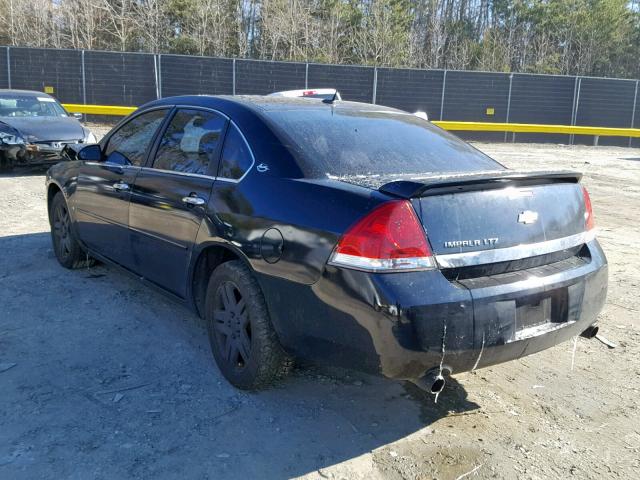 2G1WU58R479141418 - 2007 CHEVROLET IMPALA LTZ BLACK photo 3