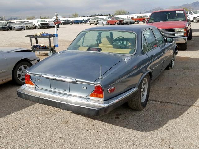 SAJAV1348GC448944 - 1986 JAGUAR XJ6 CHARCOAL photo 4