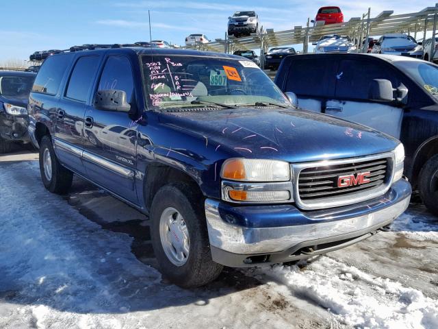 3GKFK16T71G285258 - 2001 GMC YUKON XL K BLUE photo 1