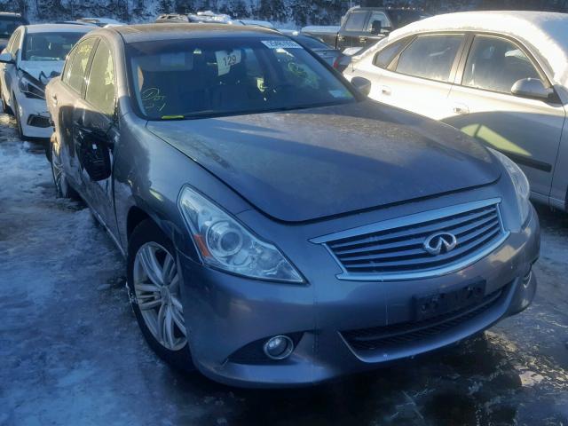 JN1CV6AR7DM351780 - 2013 INFINITI G37 GRAY photo 1