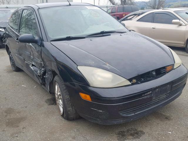 3FAFP31Z03R166369 - 2003 FORD FOCUS ZX3 BLACK photo 1