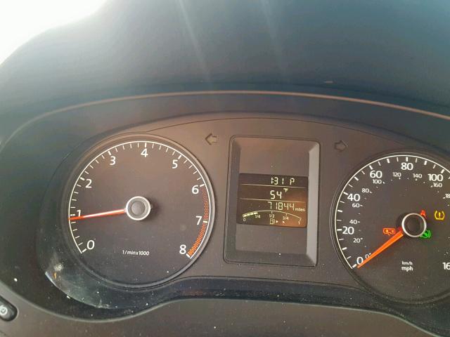 3VW2K7AJ9DM406264 - 2013 VOLKSWAGEN JETTA BASE WHITE photo 8