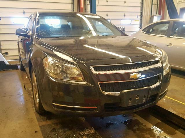 1G1ZC5E08AF307623 - 2010 CHEVROLET MALIBU 1LT BLACK photo 1