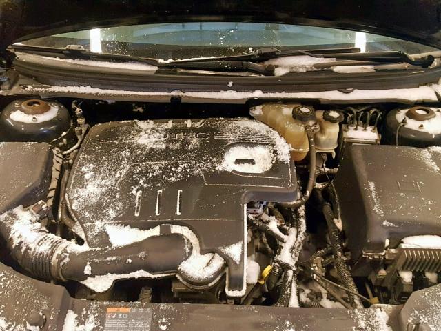 1G1ZC5E08AF307623 - 2010 CHEVROLET MALIBU 1LT BLACK photo 7