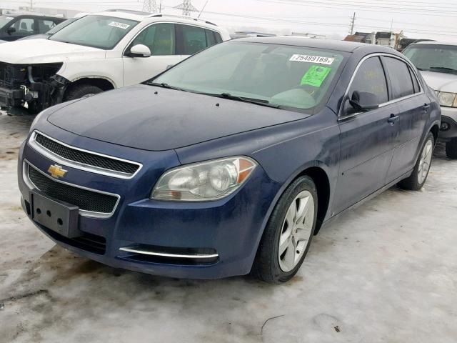 1G1ZG57B99F115514 - 2009 CHEVROLET MALIBU LS BLUE photo 2