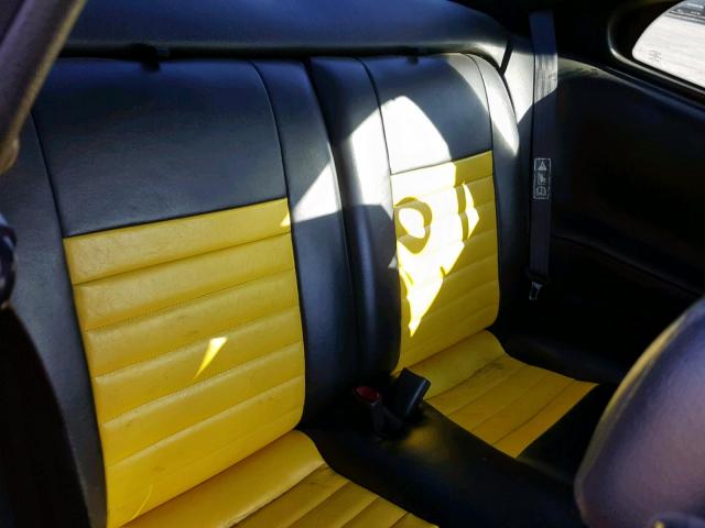 1FAFP47V21F200865 - 2001 FORD MUSTANG CO YELLOW photo 6