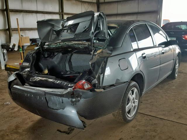 1G8AZ55F07Z121065 - 2007 SATURN ION LEVEL GRAY photo 4