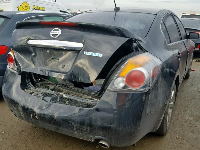 1N4CL21E58C186869 - 2008 NISSAN ALTIMA HYB BLACK photo 4