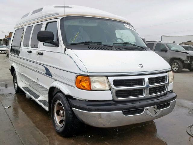 2B6HB11Z5WK110635 - 1998 DODGE RAM VAN B1 WHITE photo 1