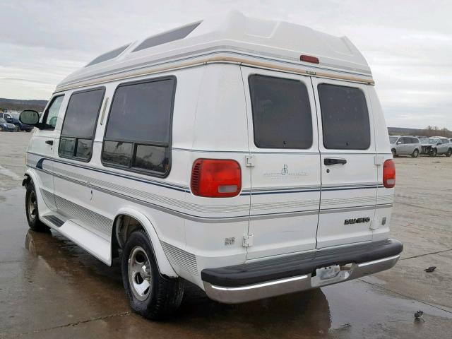 2B6HB11Z5WK110635 - 1998 DODGE RAM VAN B1 WHITE photo 3