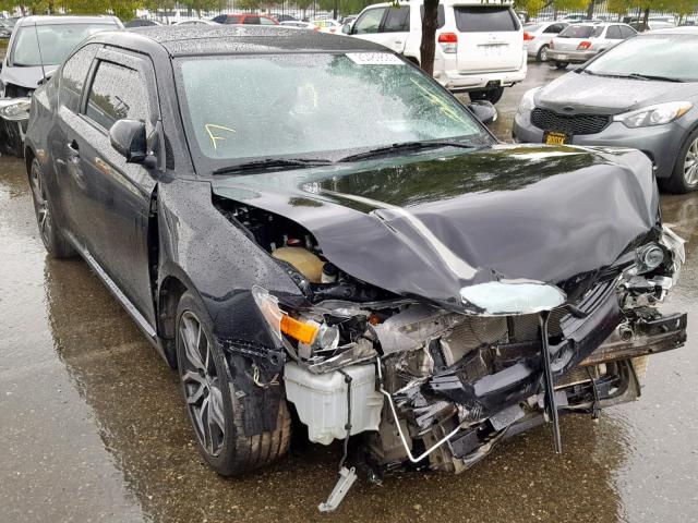 JTKJF5C76FJ001867 - 2015 TOYOTA SCION TC BLACK photo 1