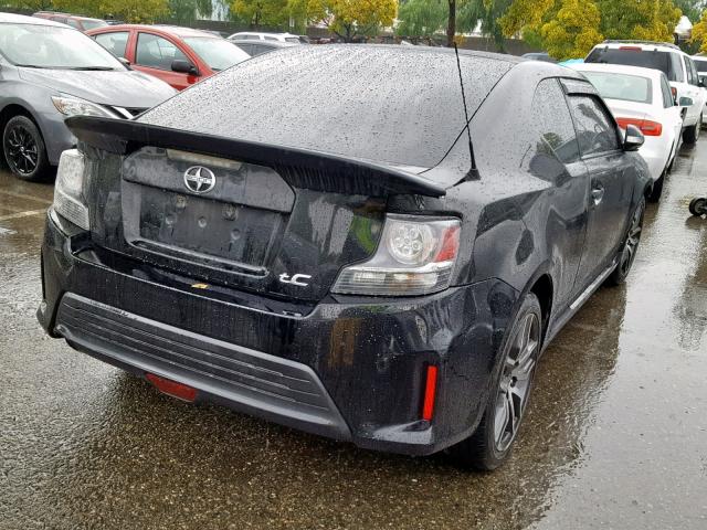 JTKJF5C76FJ001867 - 2015 TOYOTA SCION TC BLACK photo 4